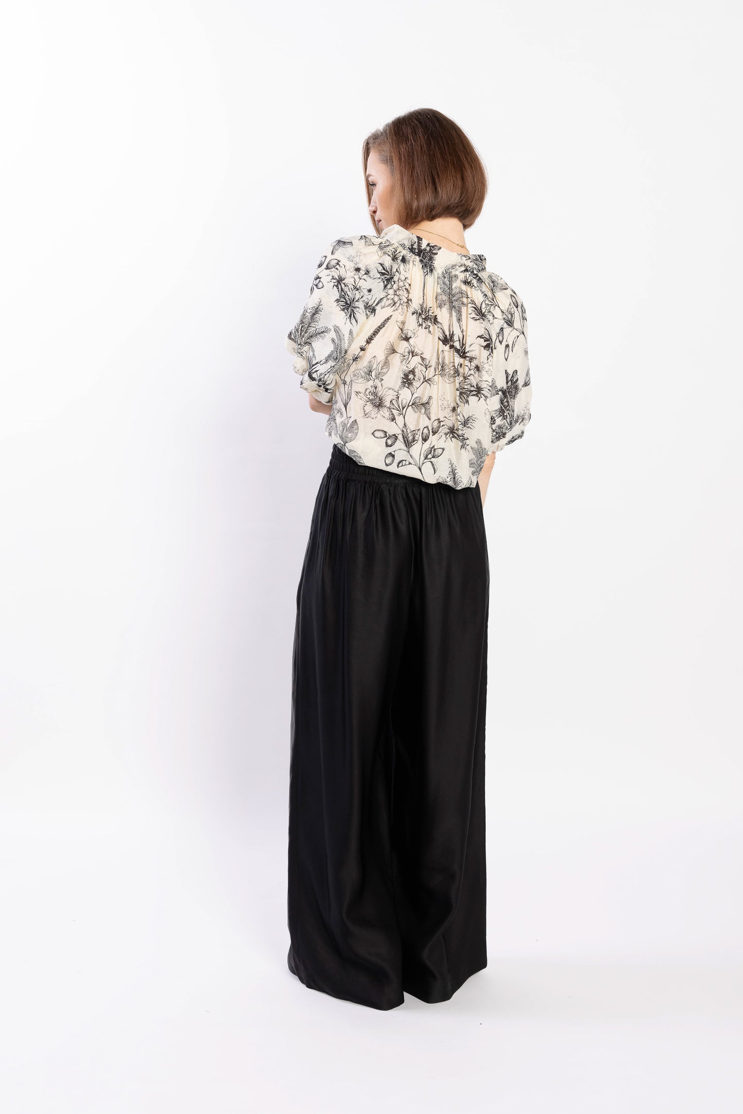 1238L - Shaye Blouse - Tahiti Print