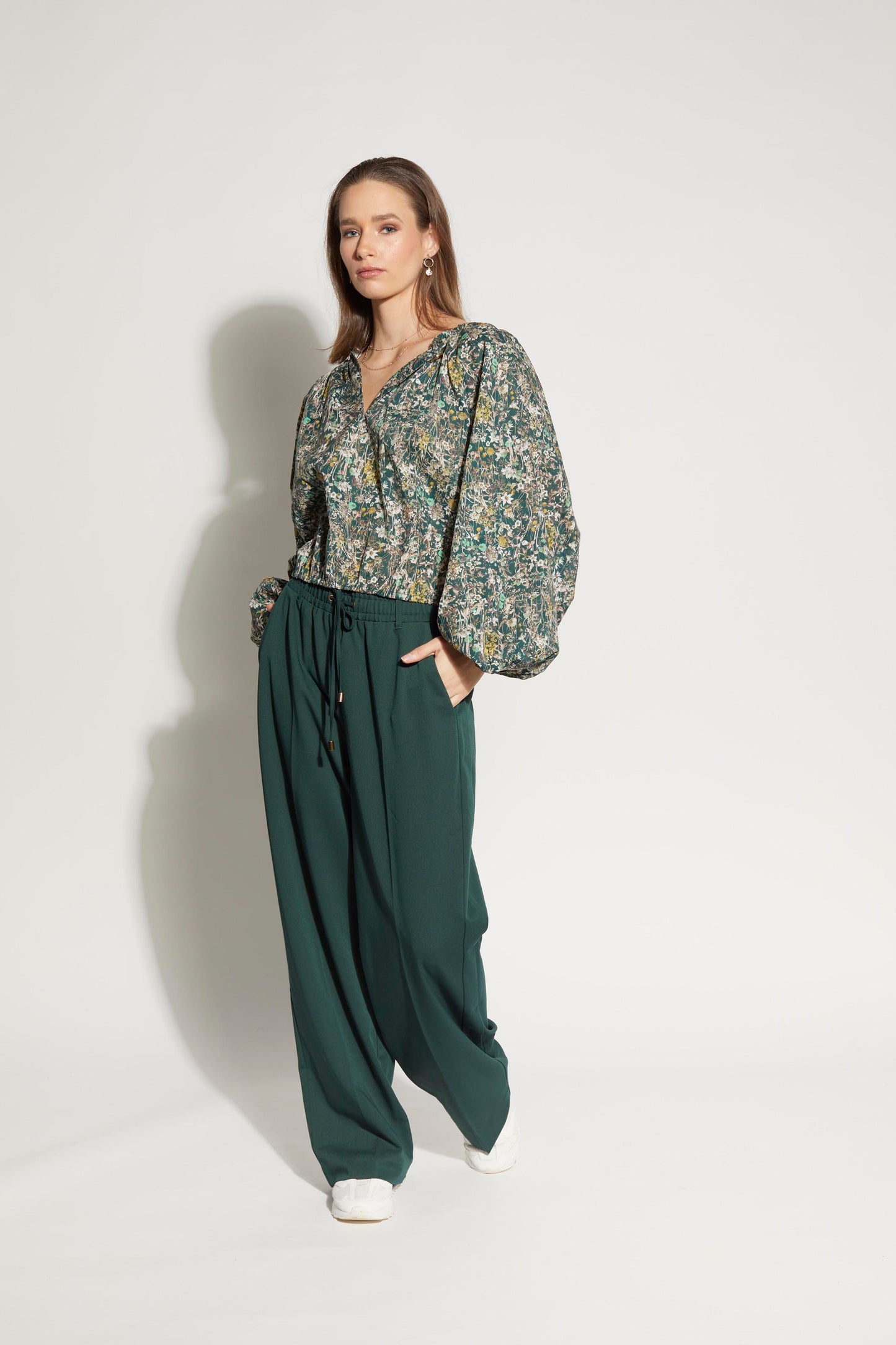4046L - River Pant - Evergreen