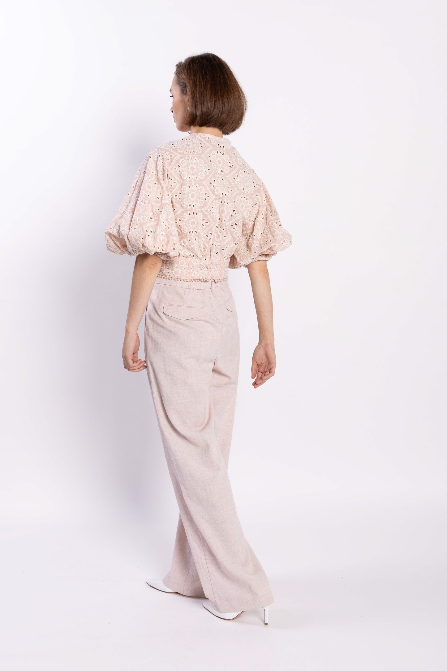 1288L - Tilly Top - Pink Anglaise