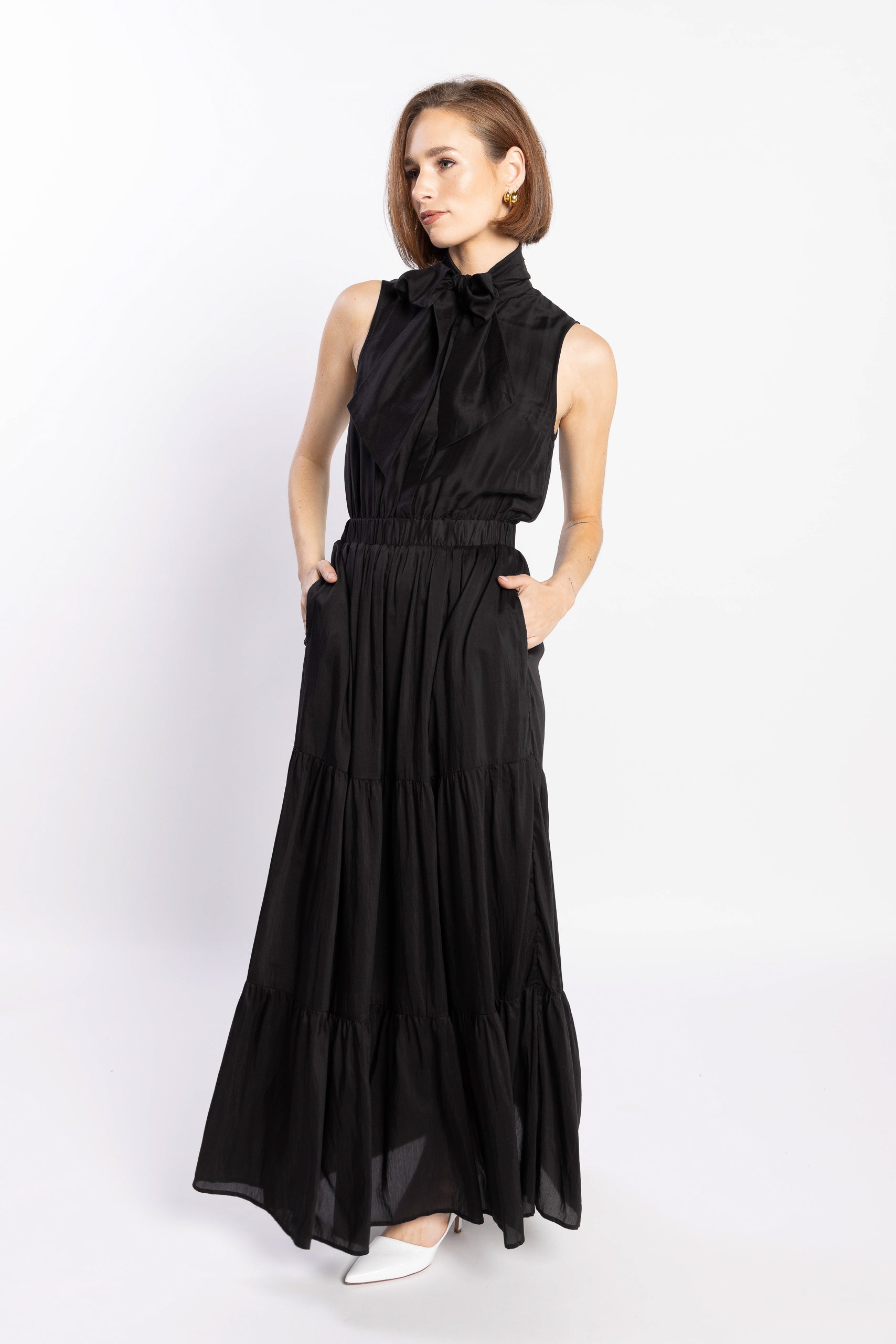 2145L MELROSE DRESS BLACK