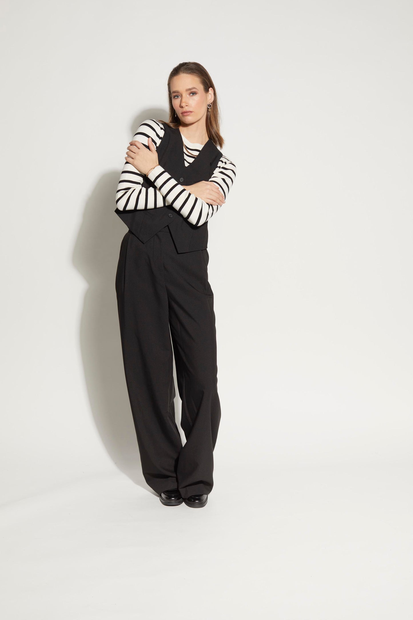 5055L - Cardinal Waistcoat - Black