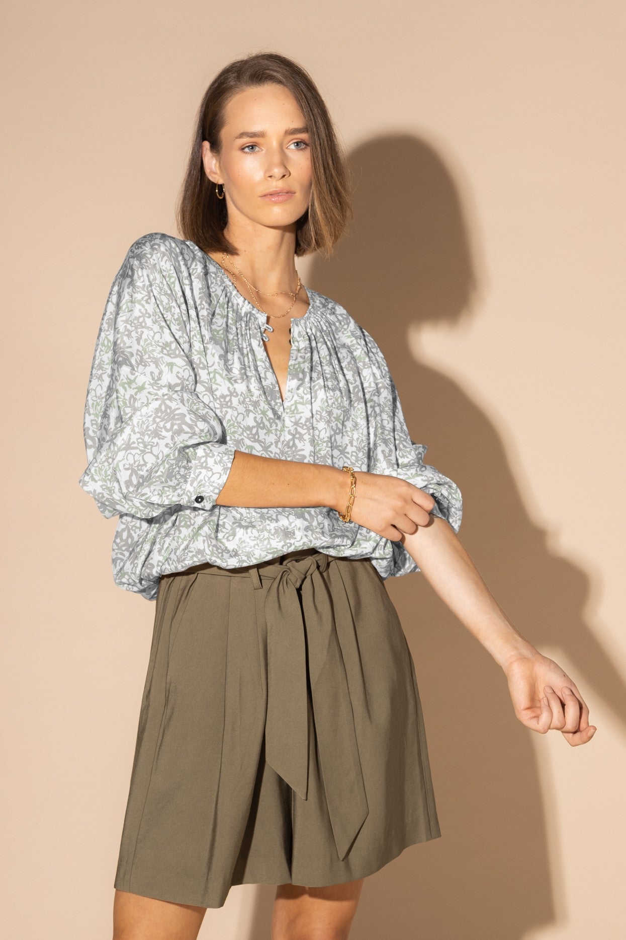 1244L - BODHI BLOUSE - LIQUID