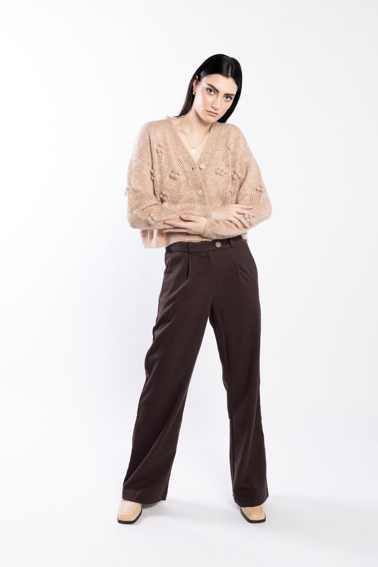 4053L - Bow Pant - Carob