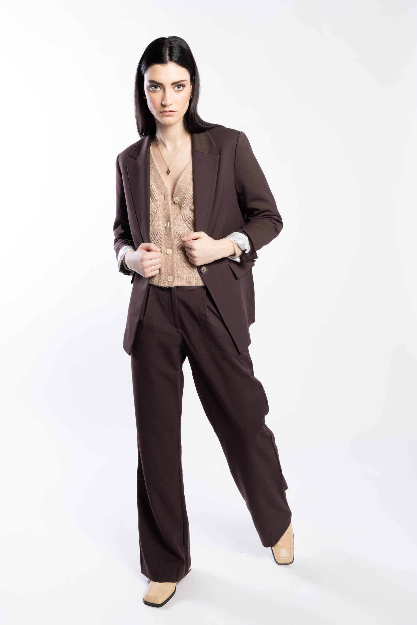 4053L - Bow Pant - Carob