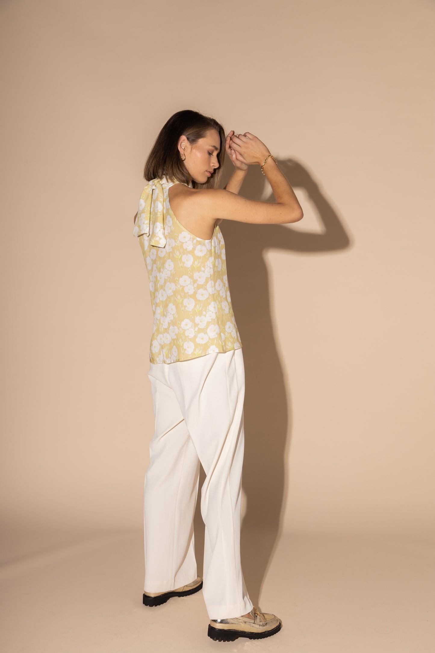 1237L - HOWER BLOUSE - LIMONCELLO