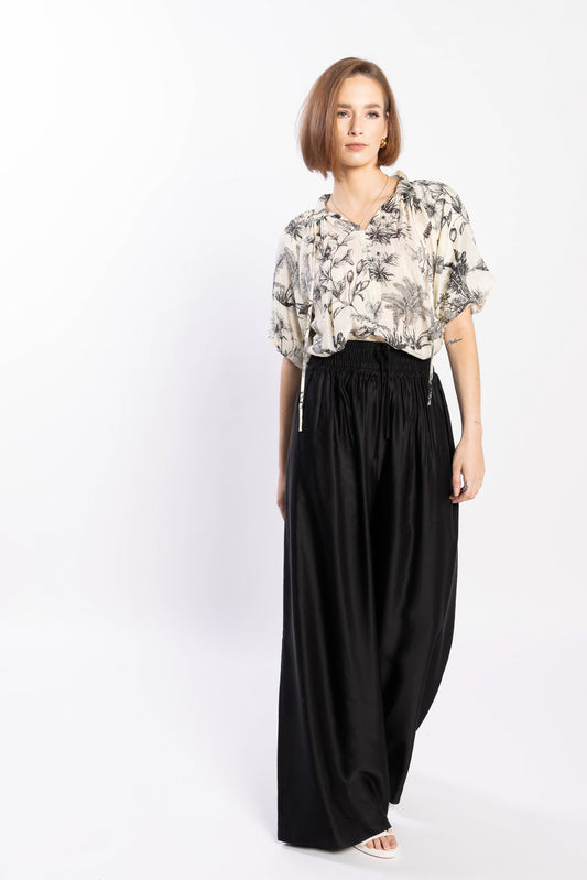 1238L - Shaye Blouse - Tahiti Print