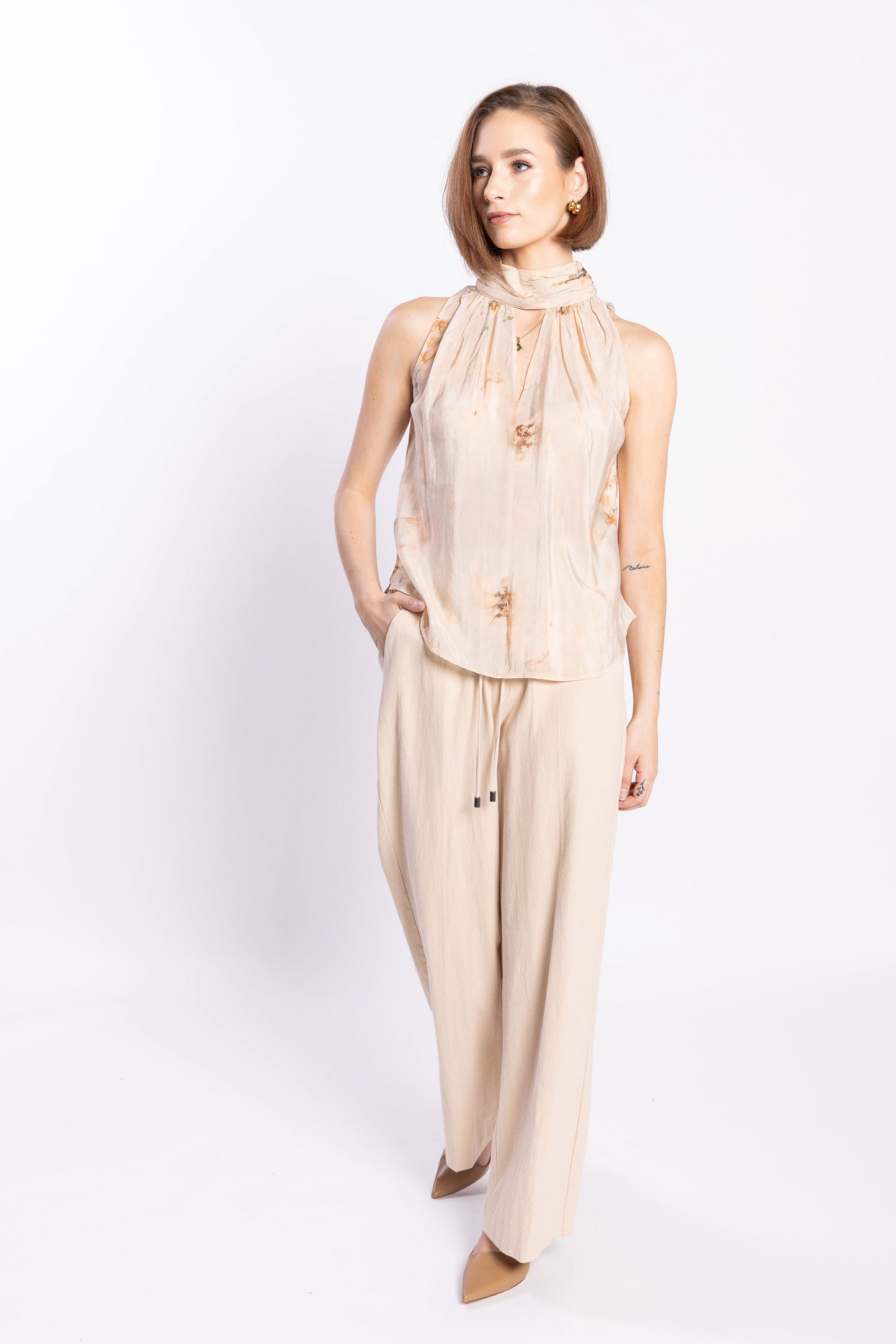 4046L - RIVER PANT - TAUPE