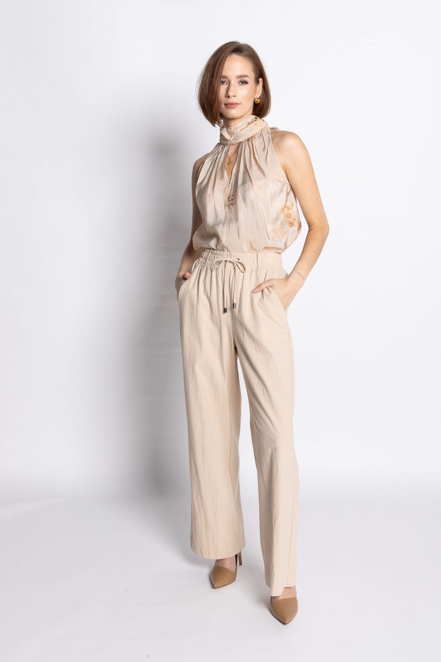 4046L - RIVER PANT - TAUPE