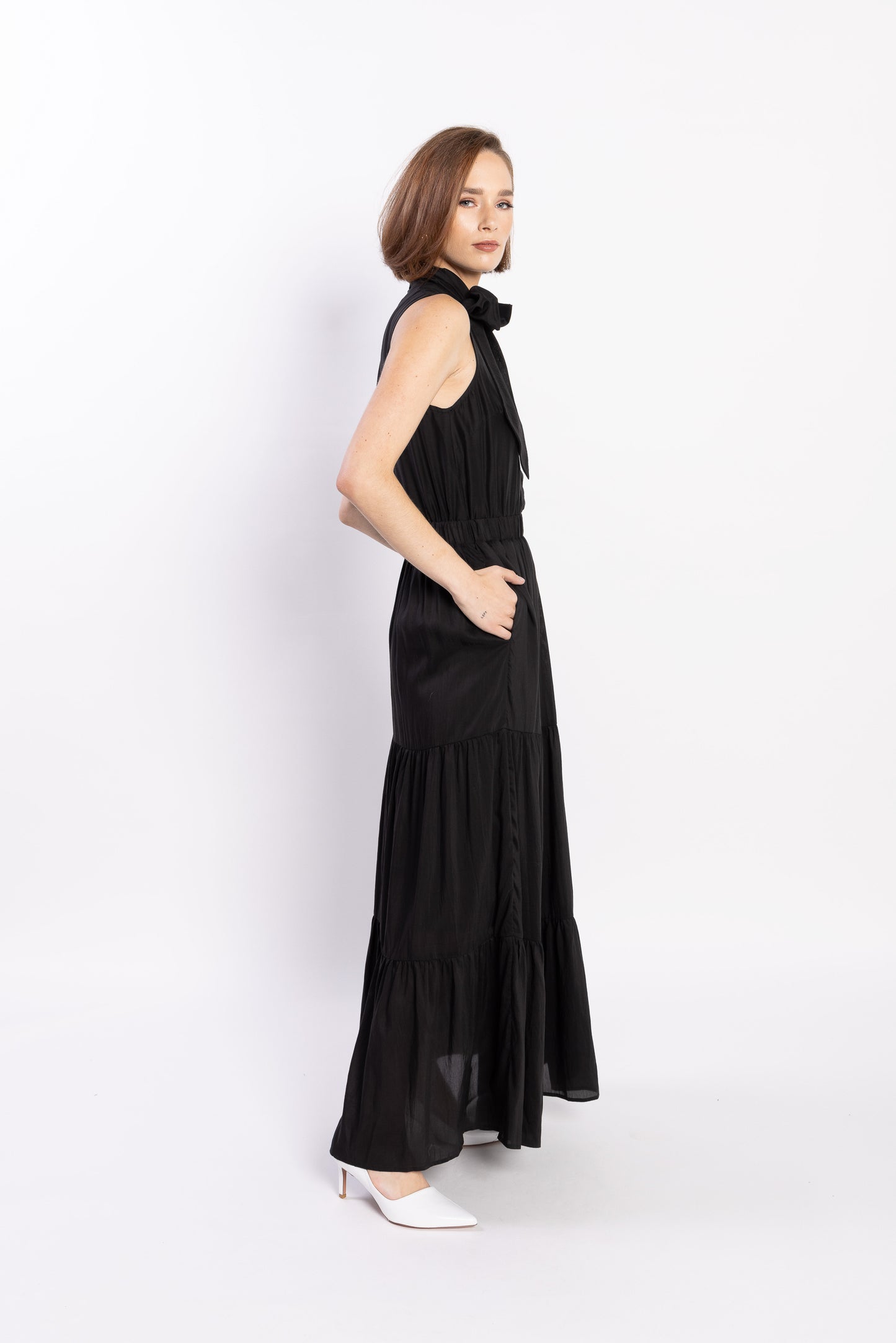 2145L - MELROSE DRESS - BLACK