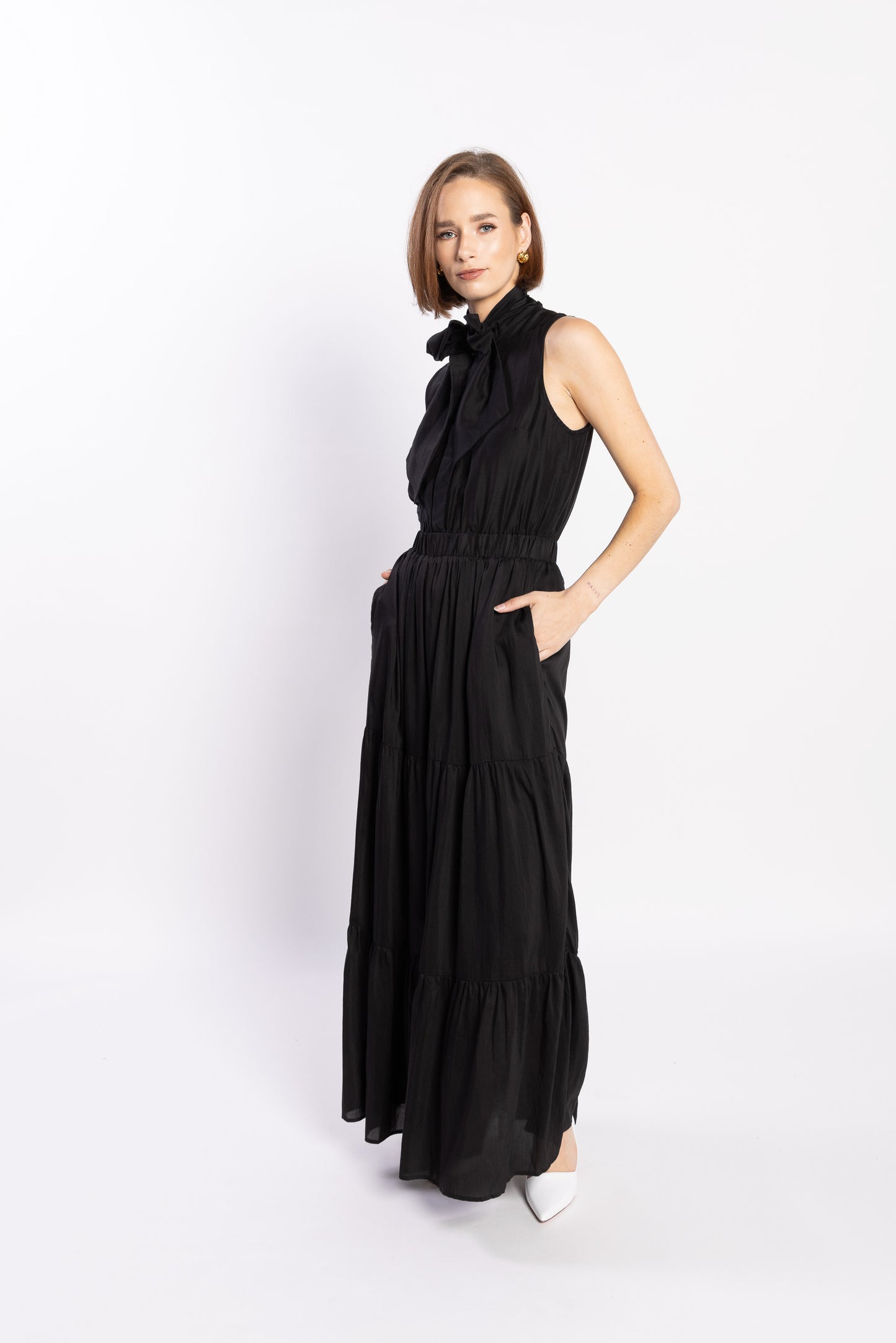 2145L - MELROSE DRESS - BLACK