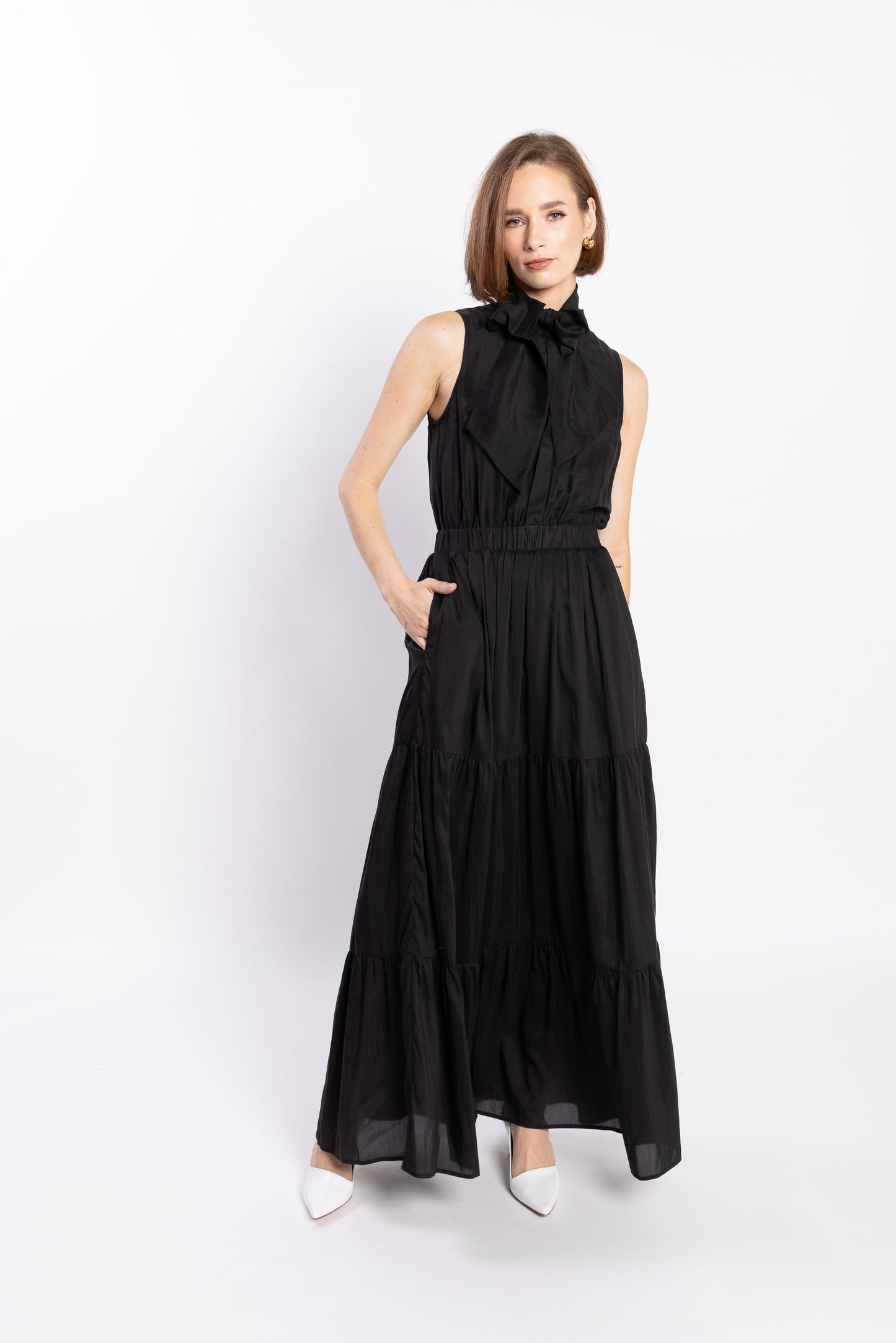 2145L - MELROSE DRESS - BLACK