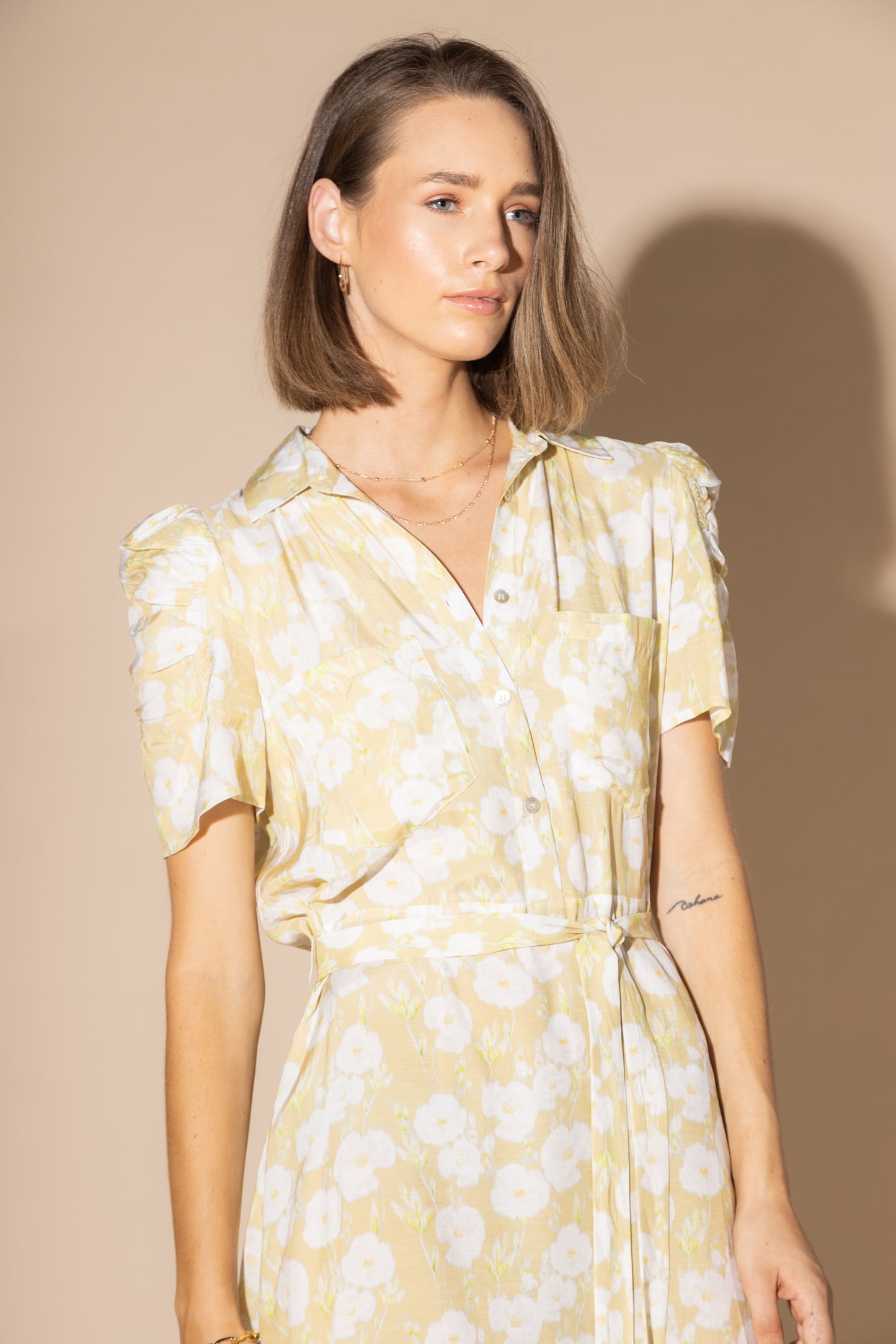 2163L - SYLVIE DRESS - LIMONCELLO