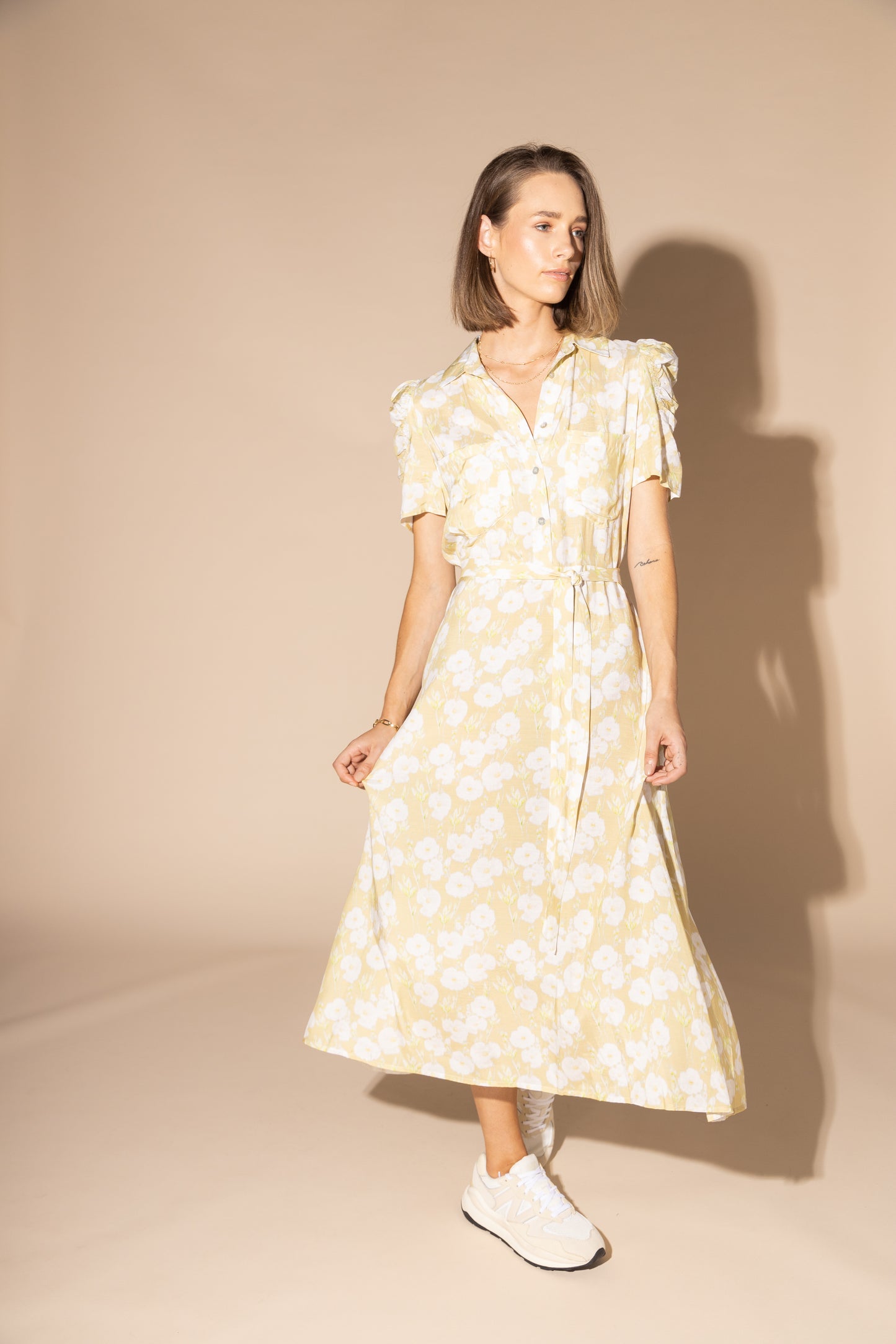 2163L - SYLVIE DRESS - LIMONCELLO