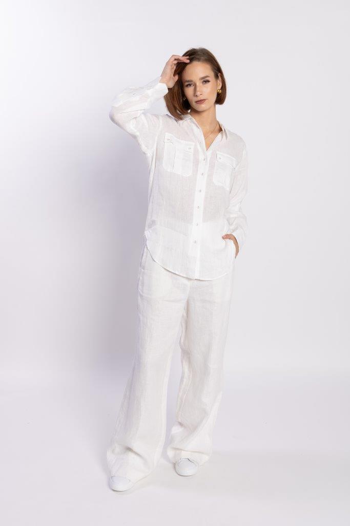 4063L - Saunter Pant - White