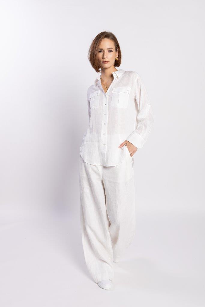 4063L - Saunter Pant - White