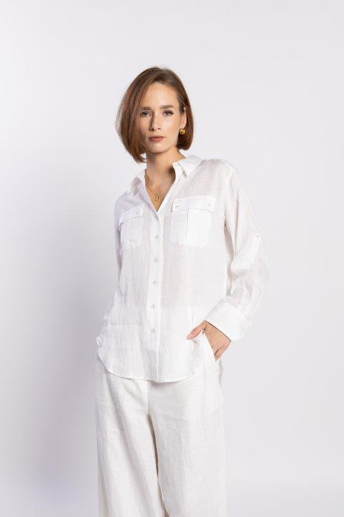 8041L - Doubles Shirt - White