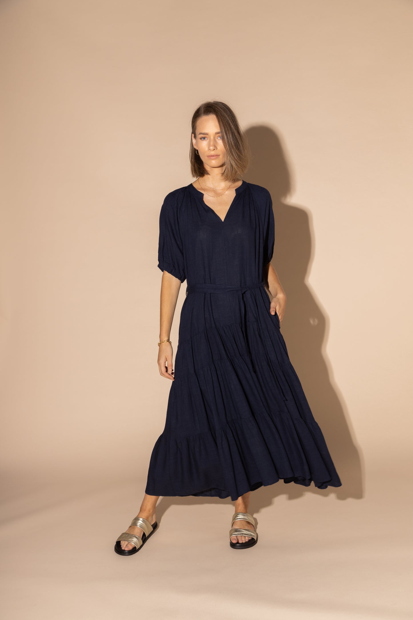 2135L - SISTERS DRESS - INK