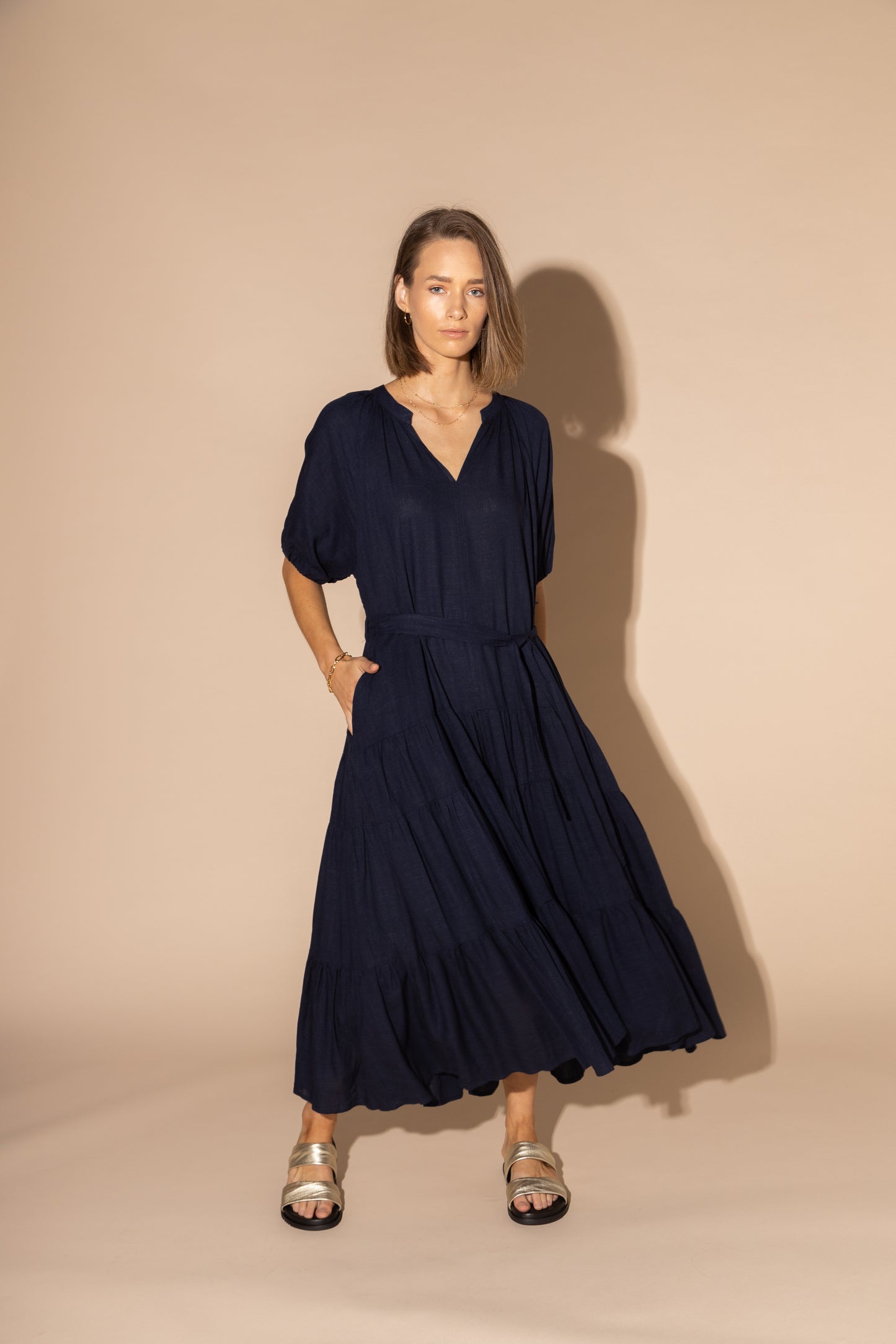 2135L - SISTERS DRESS - INK