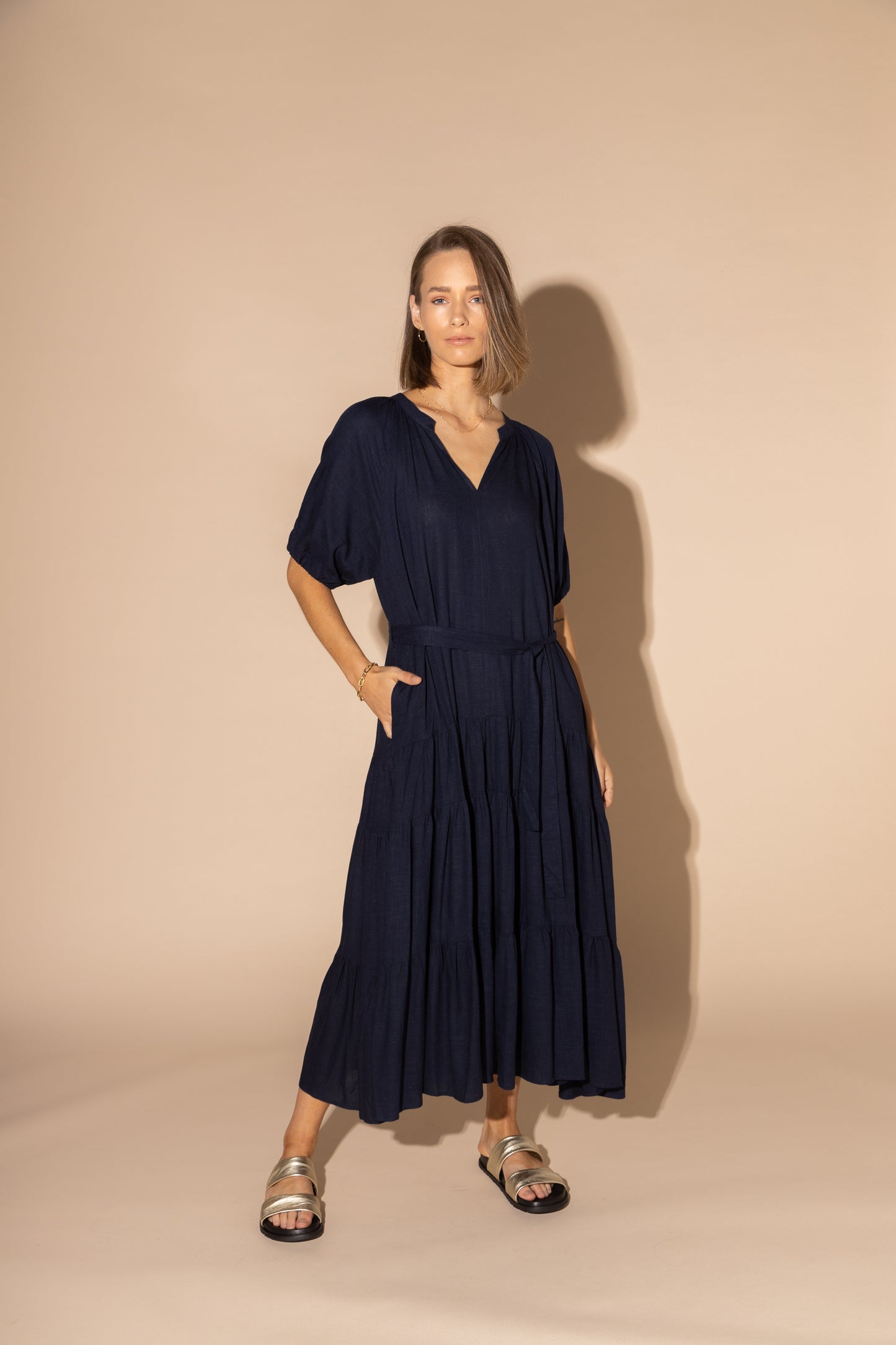 2135L - SISTERS DRESS - INK