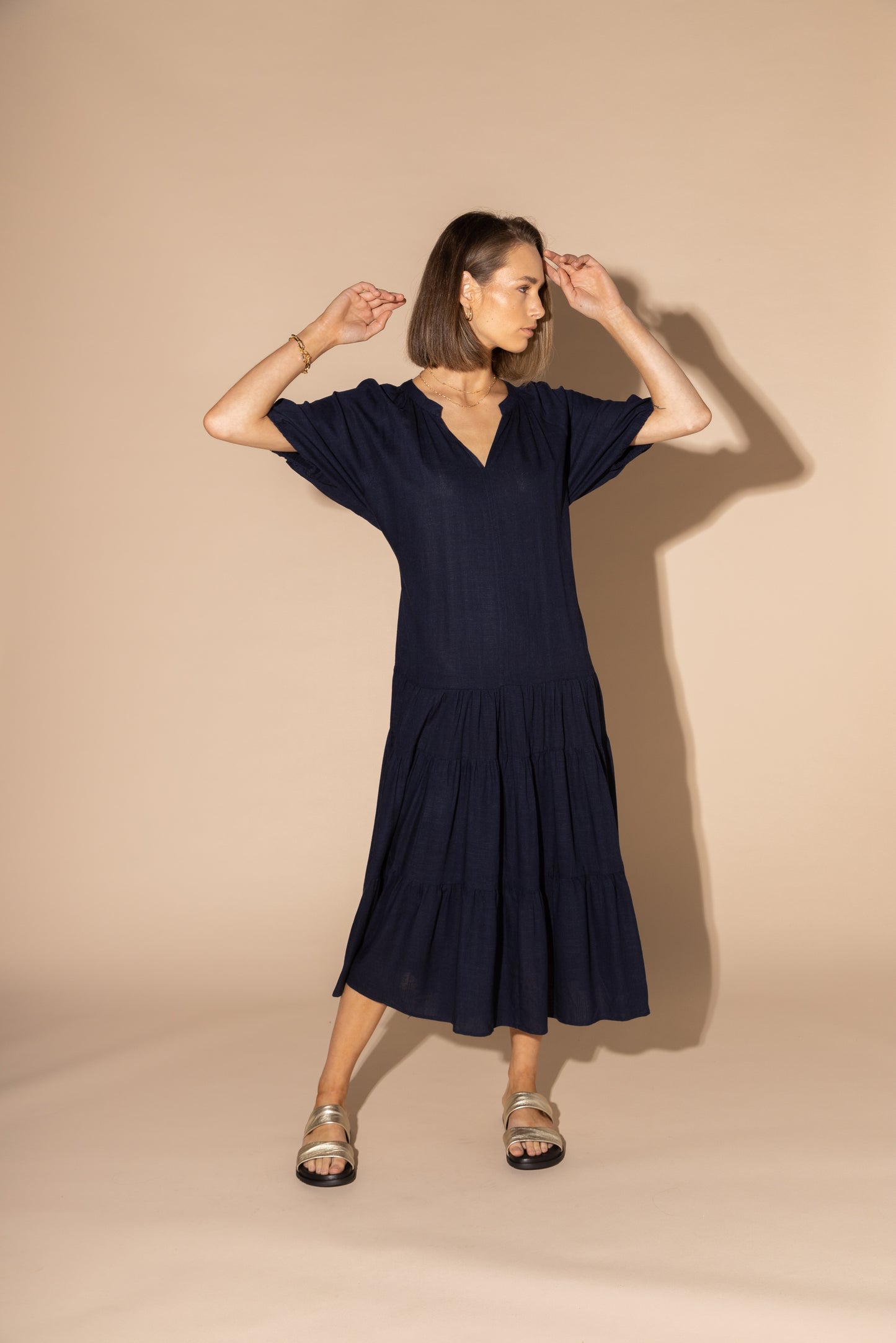 2135L - SISTERS DRESS - INK