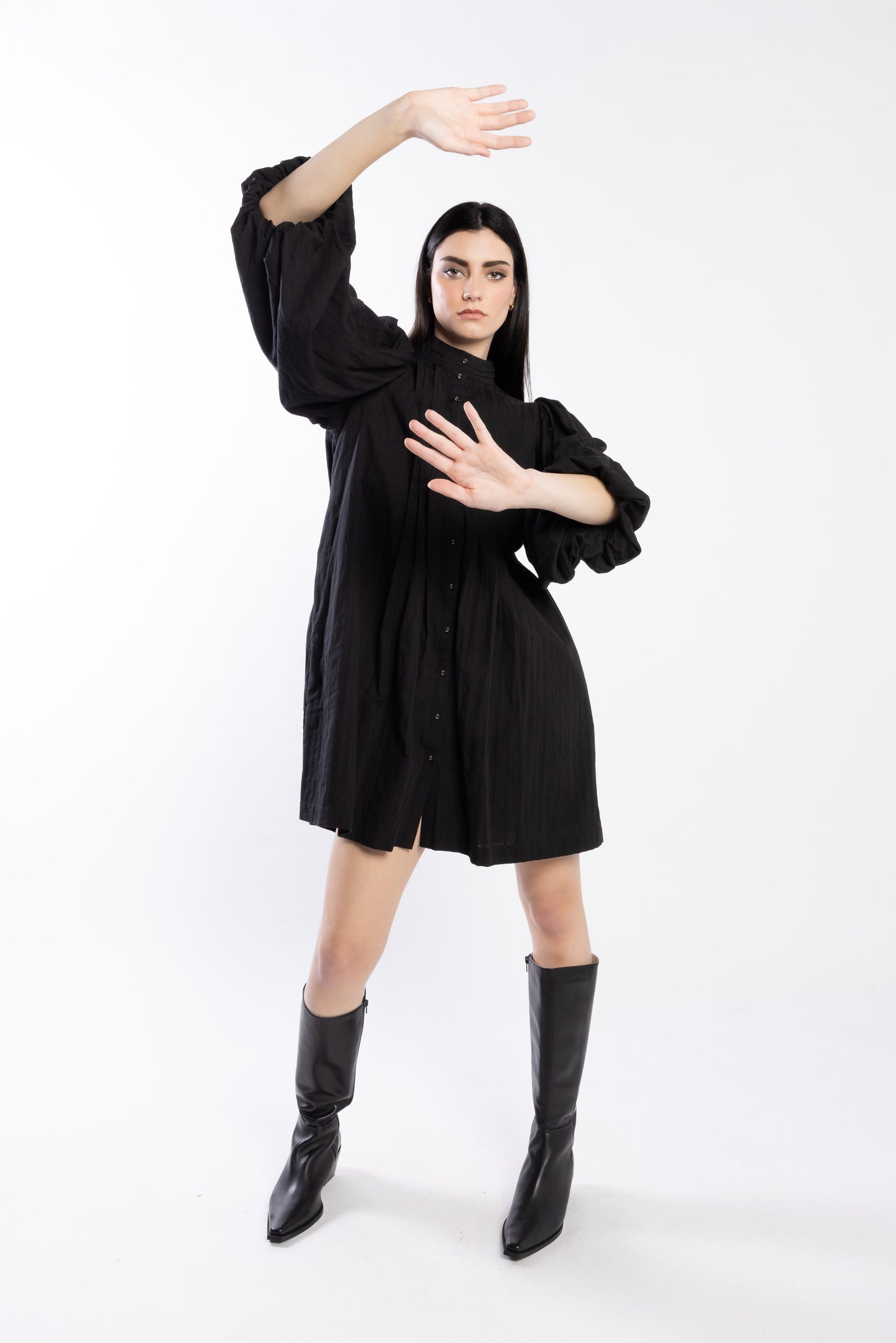 2170L - Park Dress - Black