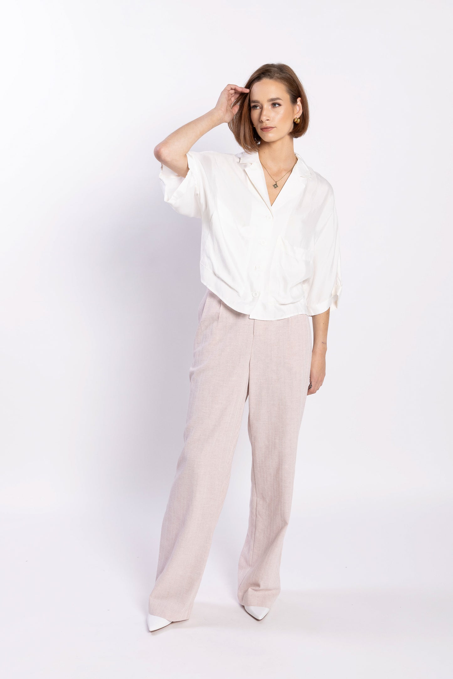 1178L - NINTH SHIRT - WHITE