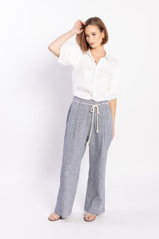 4002L - NYC Pants - Navy Marle