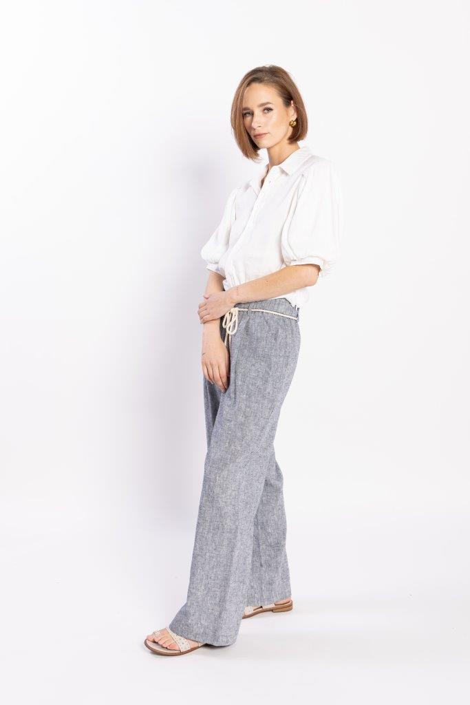 4002L - NYC Pants - Navy Marle