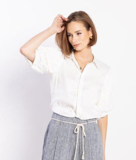 8019L - GROOVE SHIRT - IVORY